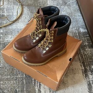Timberland Brown Leather Boots